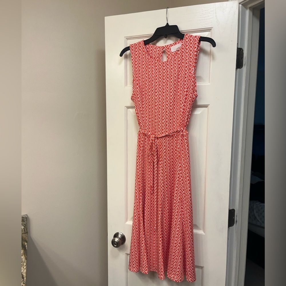 Super Foxx Geometric Pattern A line Dress
